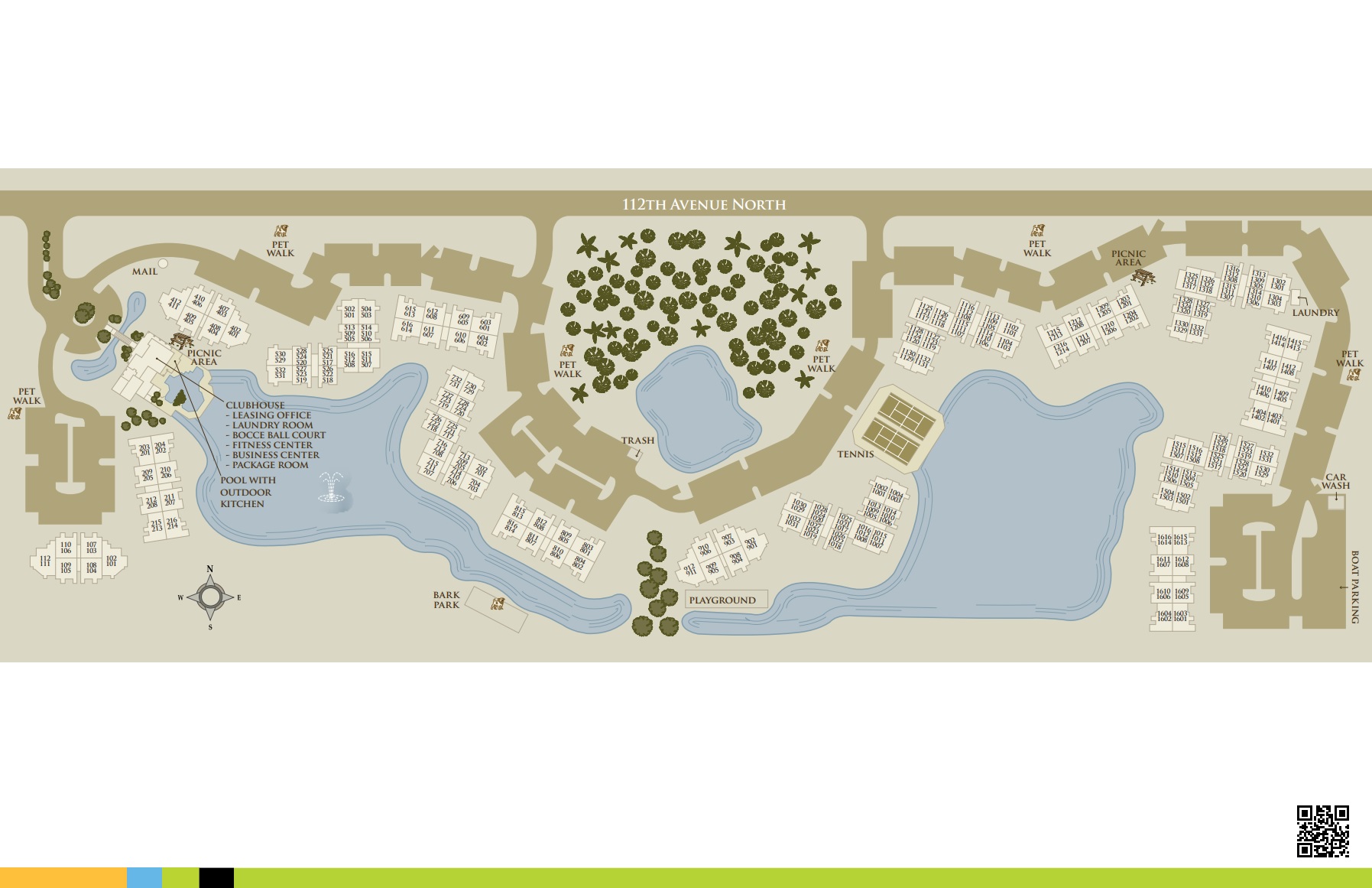 West Port Colony Site Map